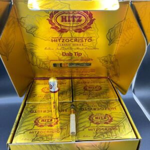 Hitzocristo rosin dab tip joint infused with premium rosin concentrate for enhanced potency