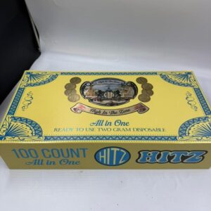 Hitz Gladiator 2G disposable vape device with bold design and high-performance premium vaping system