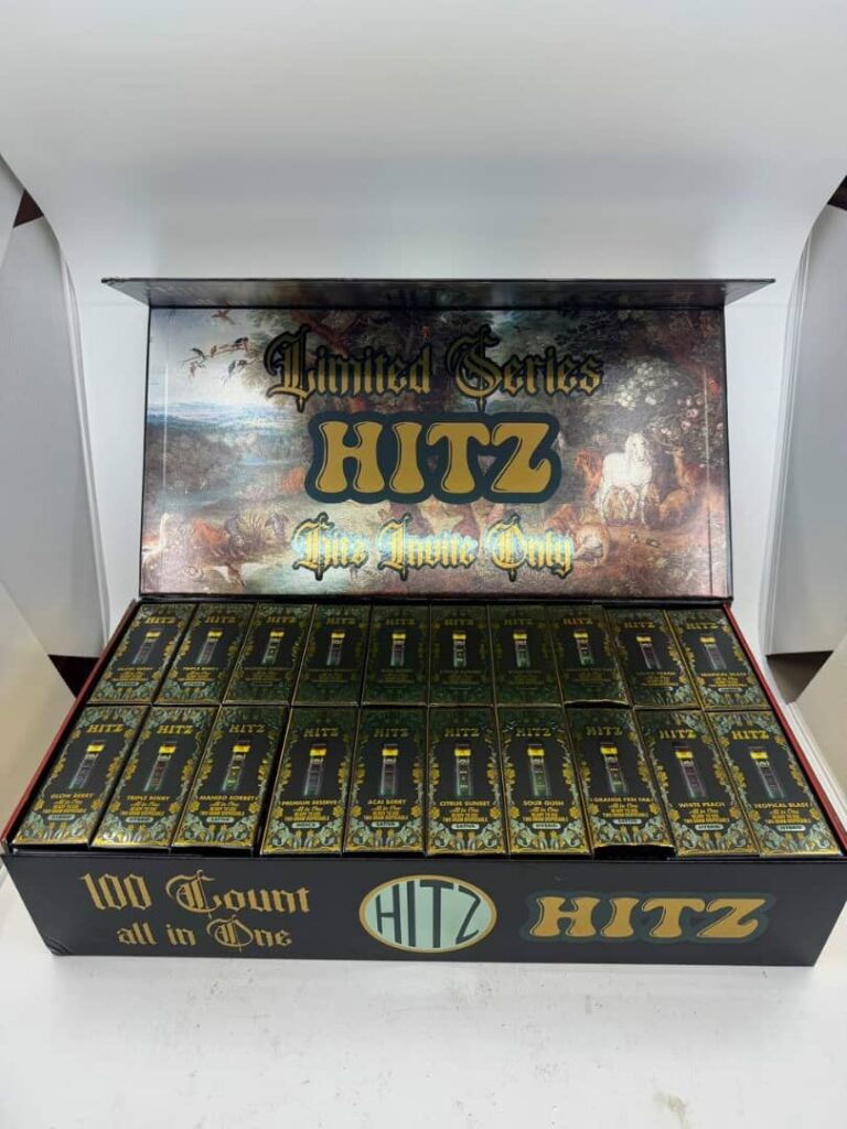 New Hitz Special Edition All In One vape device with sleek design and premium all-in-one cannabis vaping system