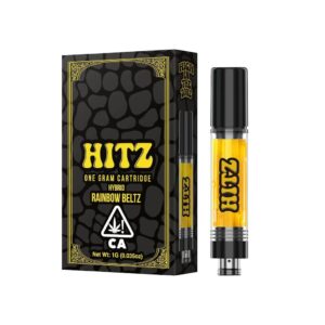 Rainbow Belts premium cannabis strain with sweet candy aroma dense frosty buds and colorful fruity terpene profile